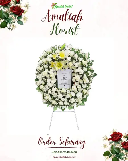 Krans Bunga Duka Giyanti